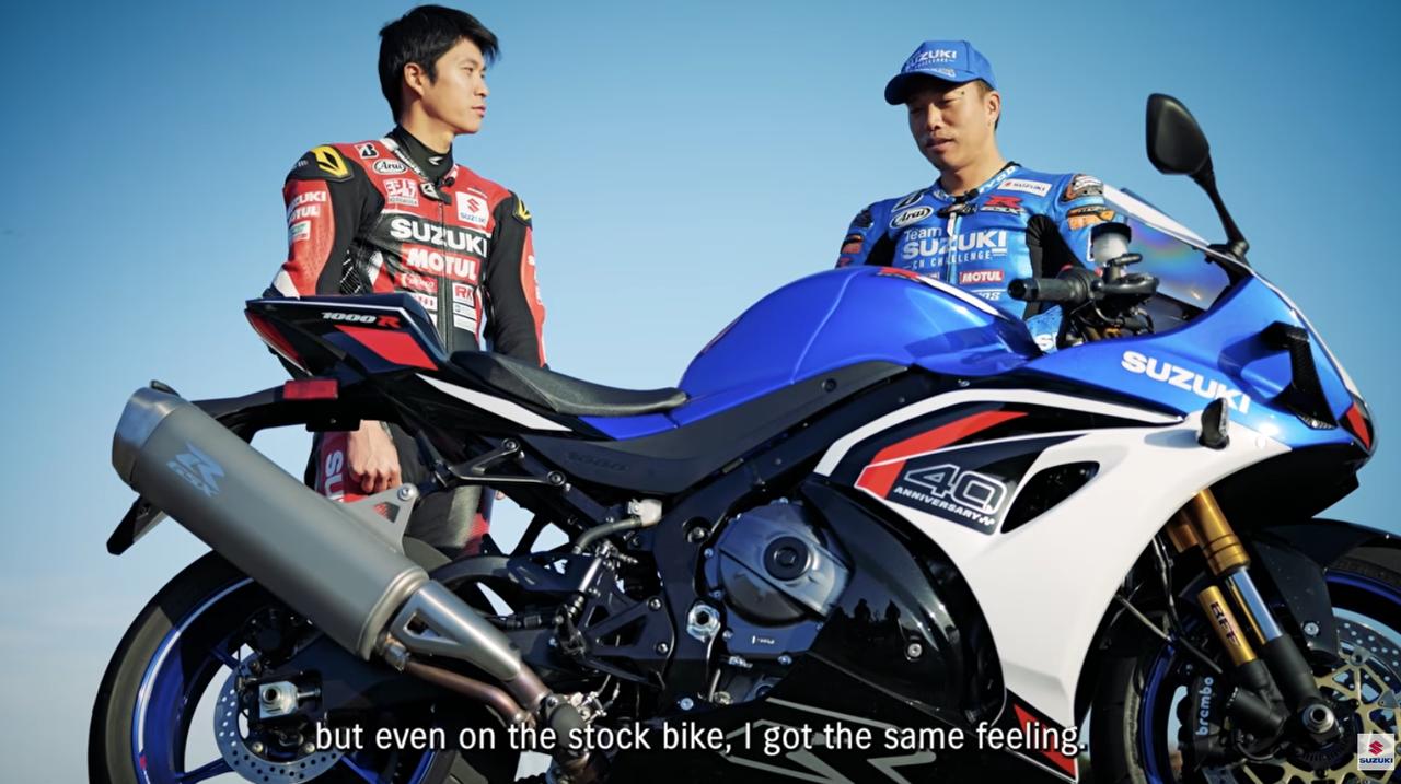 画像2: 新型『GSX-R1000R』をスズキのライダー2人が徹底解剖。ウィングレットの効果も……？