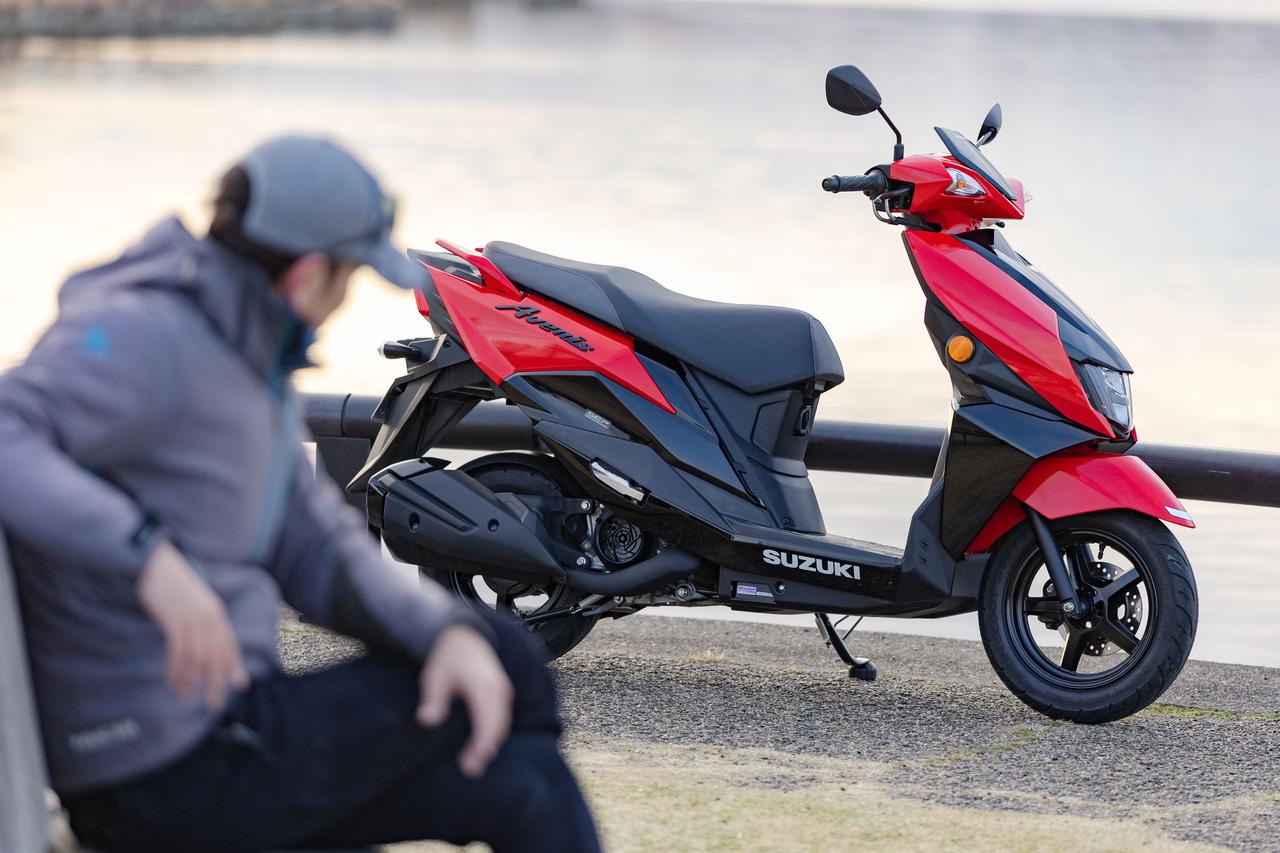 画像8: アヴェニス125でコーナーを走ったら青春が見えた