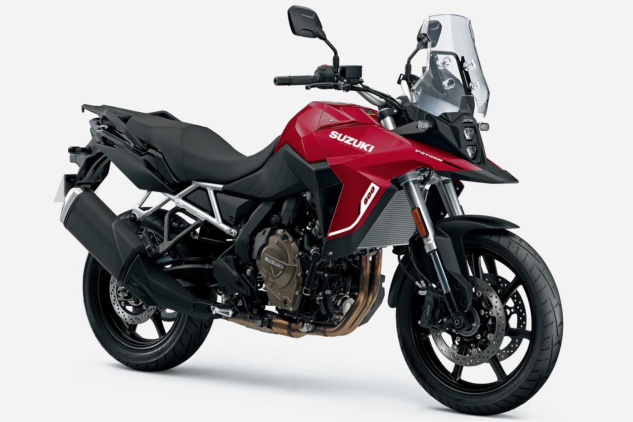 画像: V-STROM800 キャンディダーリングレッド