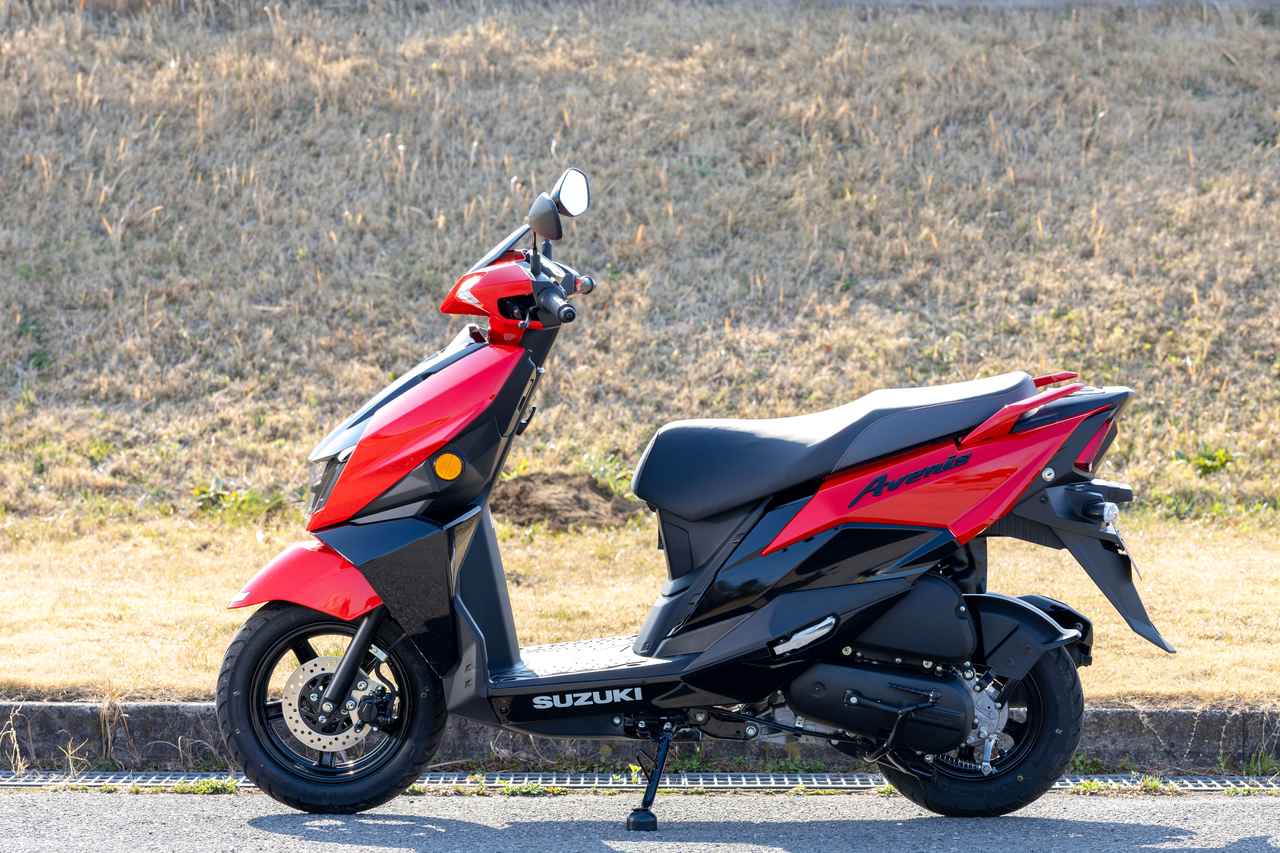 画像2: スズキの原付二種／125ccスクーター『アヴェニス125』を解説します！