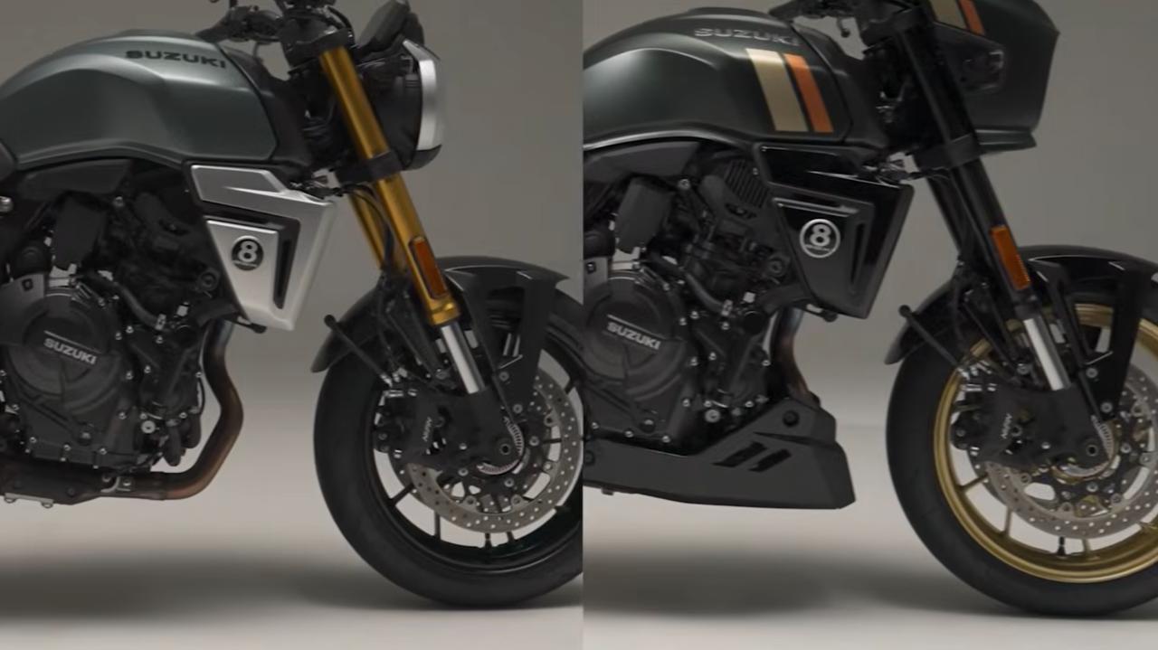 画像5: 【比較に最適】新型『GSX-8T/TT』のデザインスケッチや機能説明まで! 日本のスズキ公式YouTubeで公開された動画は2台の違いがよくわかる!?【スズキのバイク!の動画ニュース】