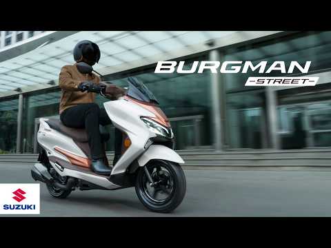 画像: BURGMAN STREET | Official Promotional Video| Suzuki www.youtube.com