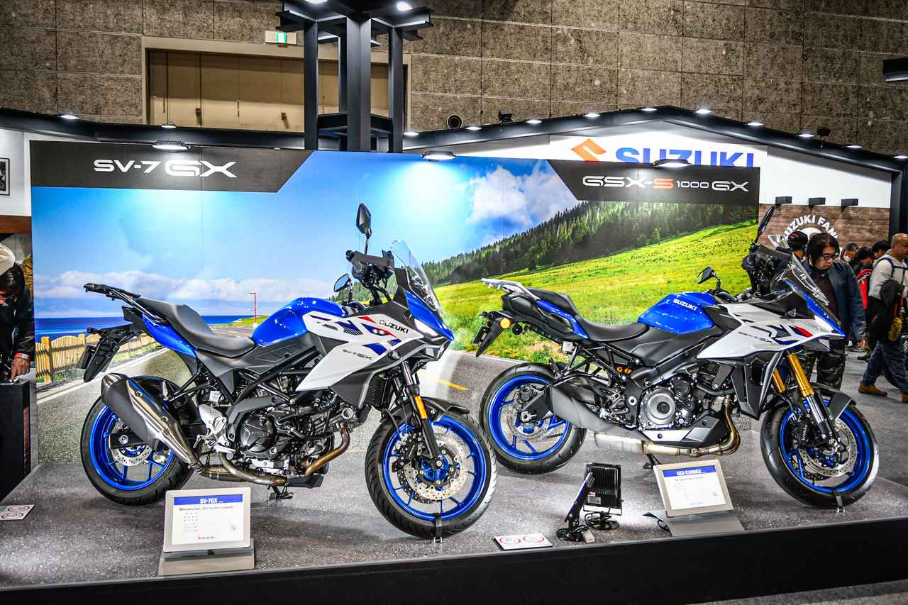 画像1: 新型『SV-7GX』は日本のツーリングシーンの最適解になるか？
