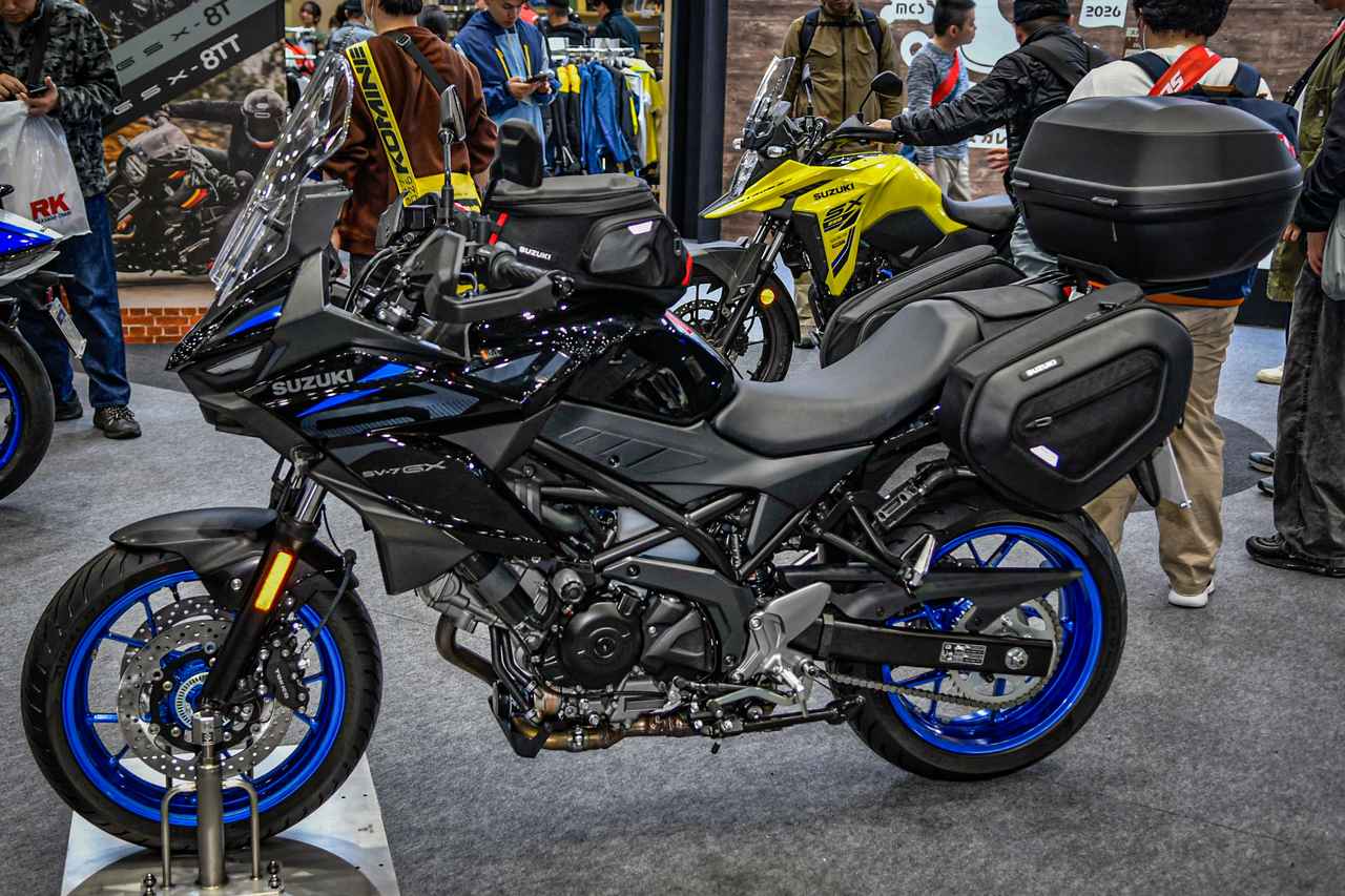 画像1: 【分析】新型『SV-7GX』が日本のツーリング事情にベストマッチしていると思う6つの理由！ ひょっとして国内最良の旅バイクでは？【スズキのバイク！の耳よりニュース】