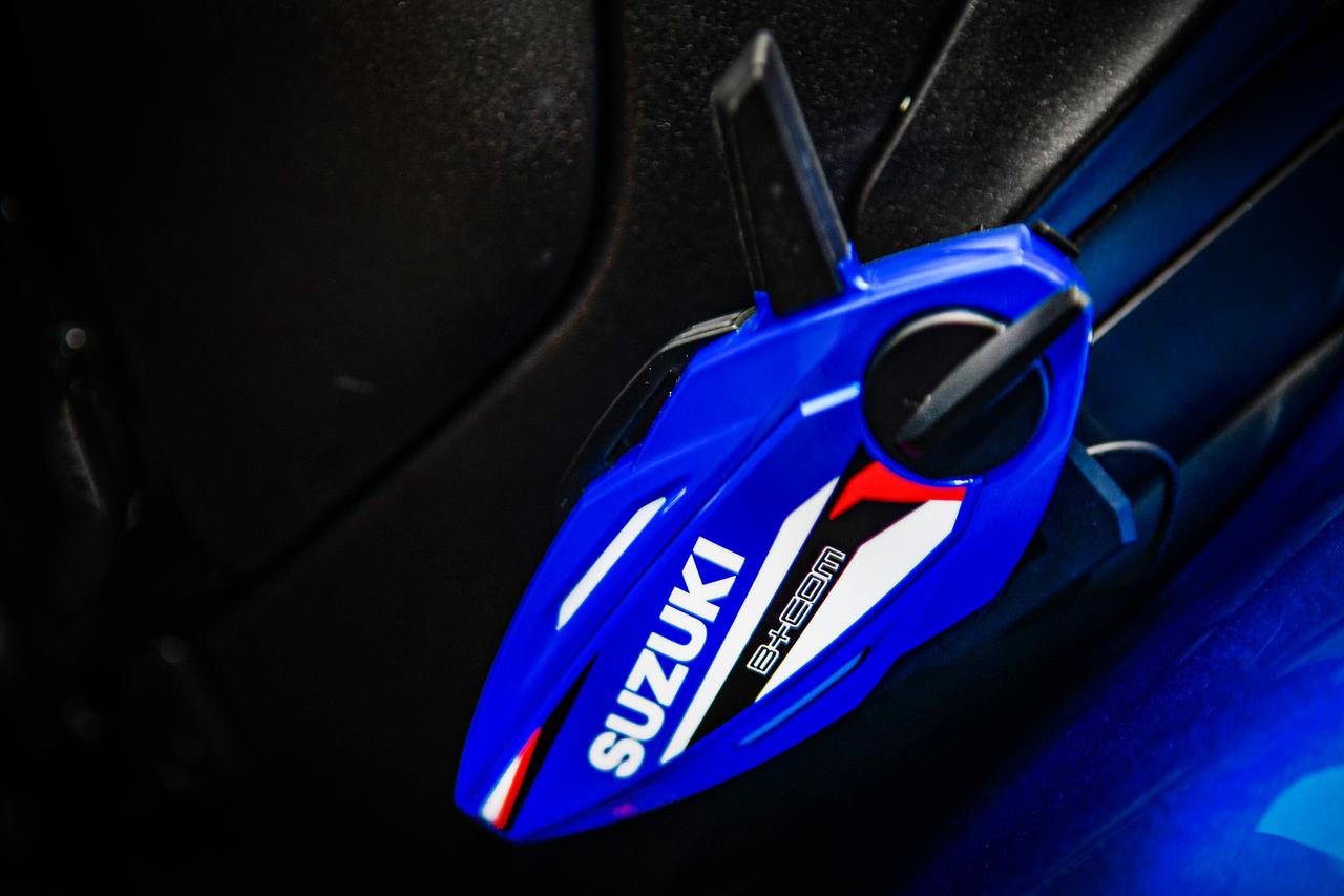 画像4: 8年ぶりのリニューアル!新世代B+COM「7X EVO」に“スズキ・ブルー”仕様が限定発売!