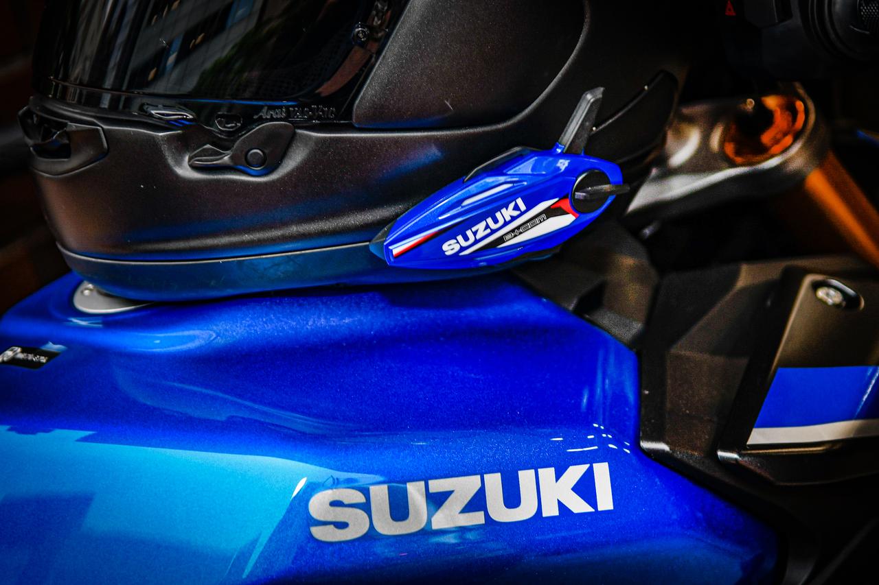 画像5: 8年ぶりのリニューアル!新世代B+COM「7X EVO」に“スズキ・ブルー”仕様が限定発売!
