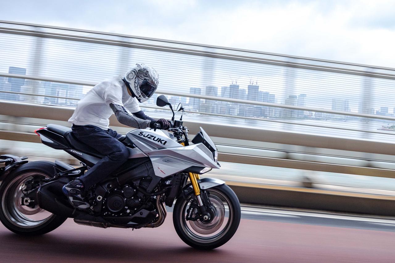 画像: 新型『カタナ』で「絵に描いたようなバイク乗り」を見かけたので真似してみたら快感だった - スズキのバイク！