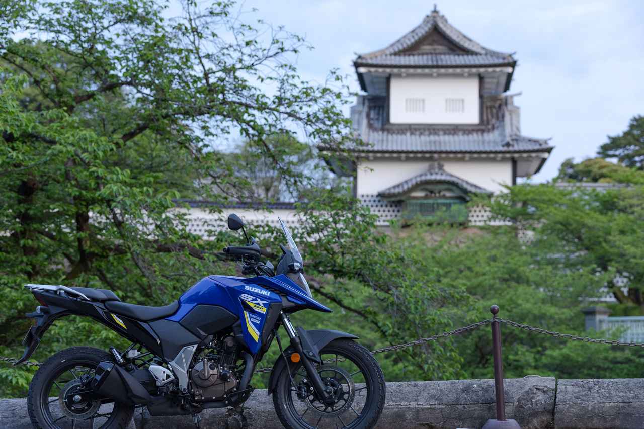 画像11: Vストローム250SXなら『千里浜なぎさドライブウェイ』を200%満喫できる!