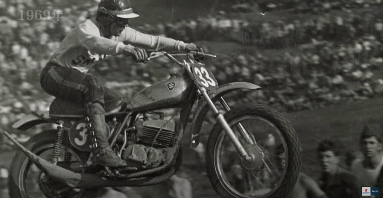 画像1: スズキのオフロードバイクは黄色……の理由