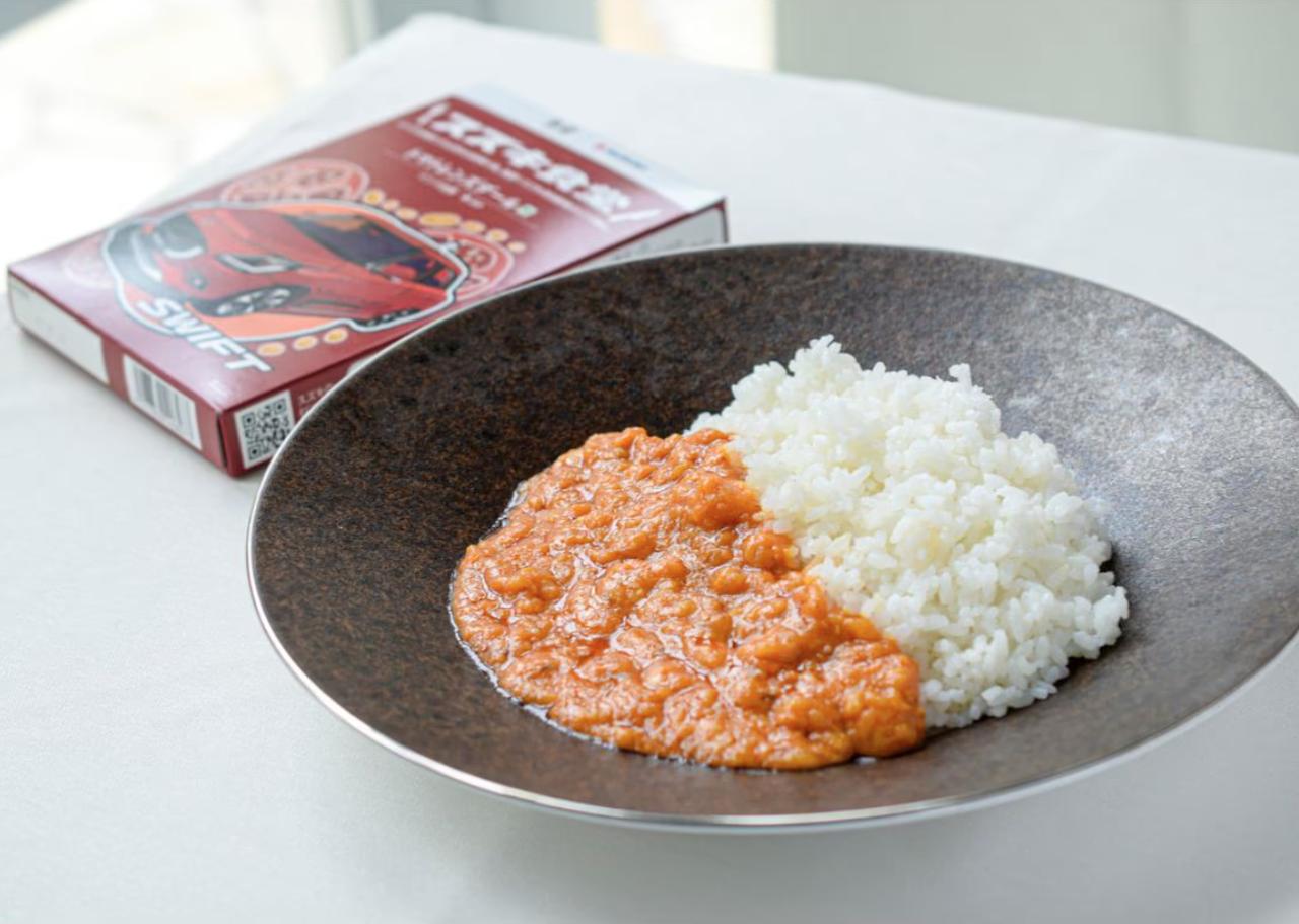 画像: 辛さレベル:★★☆☆(じんわり心地よい中辛) マシンのイメージ:スタイリッシュで軽快な「スイフト」
