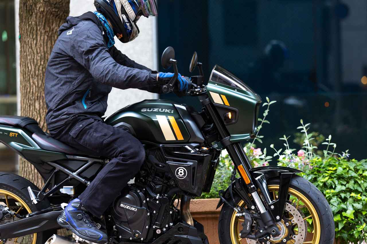 画像5: 大型バイクだけど街乗りしたくなる