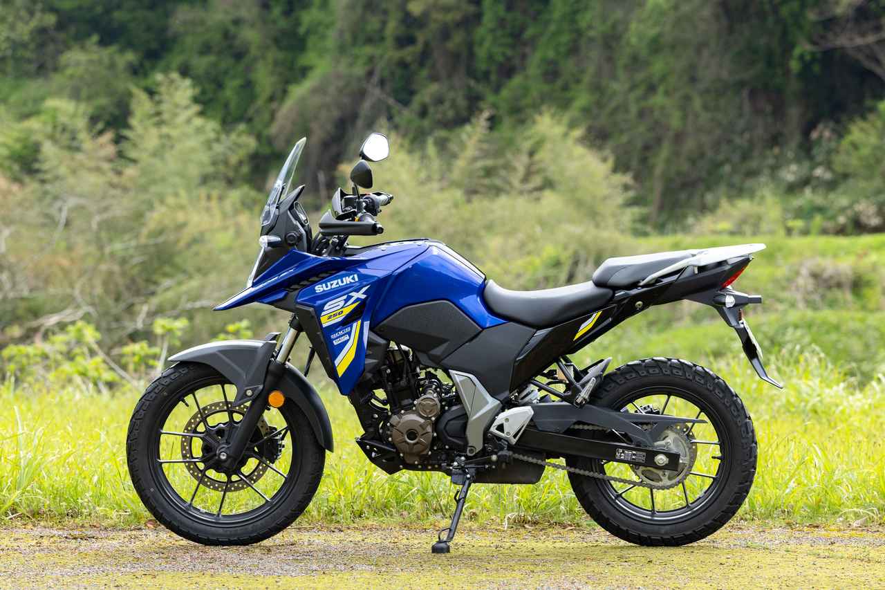 画像2: スズキの250ccアドベンチャーバイク『Vストローム250SX』を解説します!