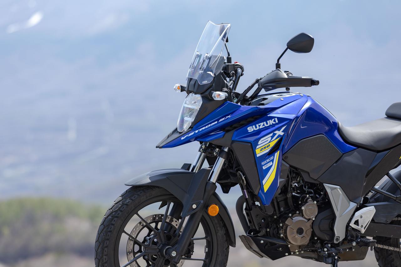 画像2: スズキ『Vストローム250SX』の装備/ディテール解説