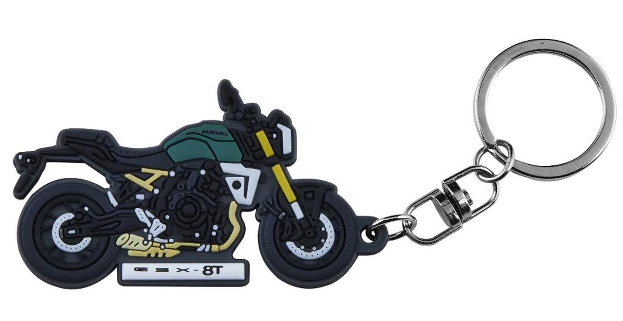 画像5: 【新作】スズキ純正『DR-Z4S/DR-Z4SM』『GSX-8T/GSX-8TT』のラバーキーホルダーが登場! オーナーの人は必見です!【寝ても覚めてもスズキのバイク!/ラバーキーホルダー 編】