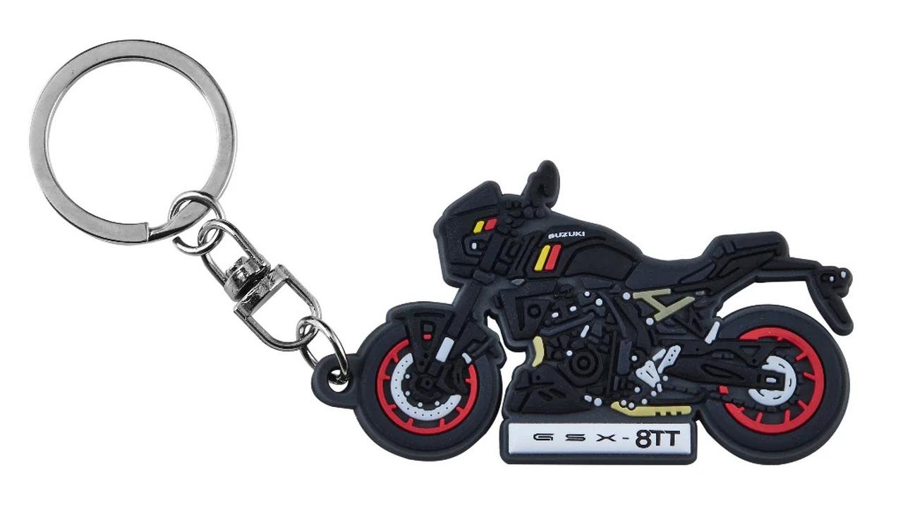 画像8: 【新作】スズキ純正『DR-Z4S/DR-Z4SM』『GSX-8T/GSX-8TT』のラバーキーホルダーが登場! オーナーの人は必見です!【寝ても覚めてもスズキのバイク!/ラバーキーホルダー 編】
