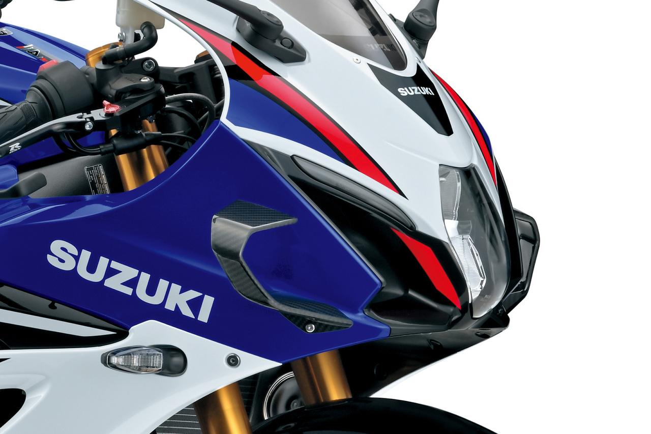 画像1: ウイングレットやシングルシートカウルだけじゃない! スポーツ性とツーリング快適性を高める新型『GSX-R1000R』の純正カスタムパーツに注目!【スズキのバイク! のカスタムニュース】