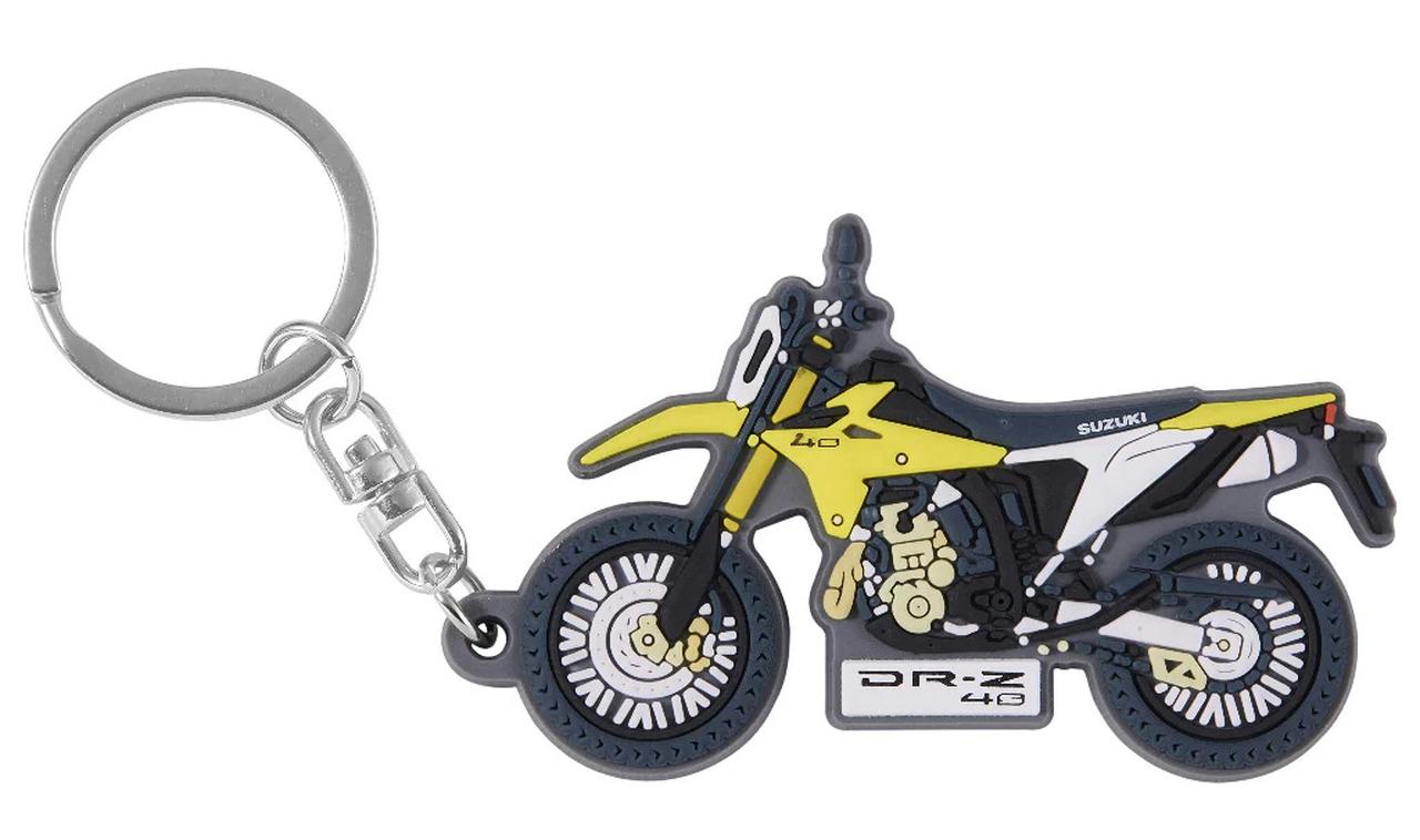 画像2: 【新作】スズキ純正『DR-Z4S/DR-Z4SM』『GSX-8T/GSX-8TT』のラバーキーホルダーが登場! オーナーの人は必見です!【寝ても覚めてもスズキのバイク!/ラバーキーホルダー 編】
