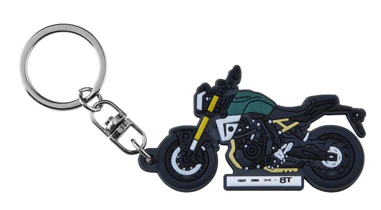 画像6: 【新作】スズキ純正『DR-Z4S/DR-Z4SM』『GSX-8T/GSX-8TT』のラバーキーホルダーが登場! オーナーの人は必見です!【寝ても覚めてもスズキのバイク!/ラバーキーホルダー 編】