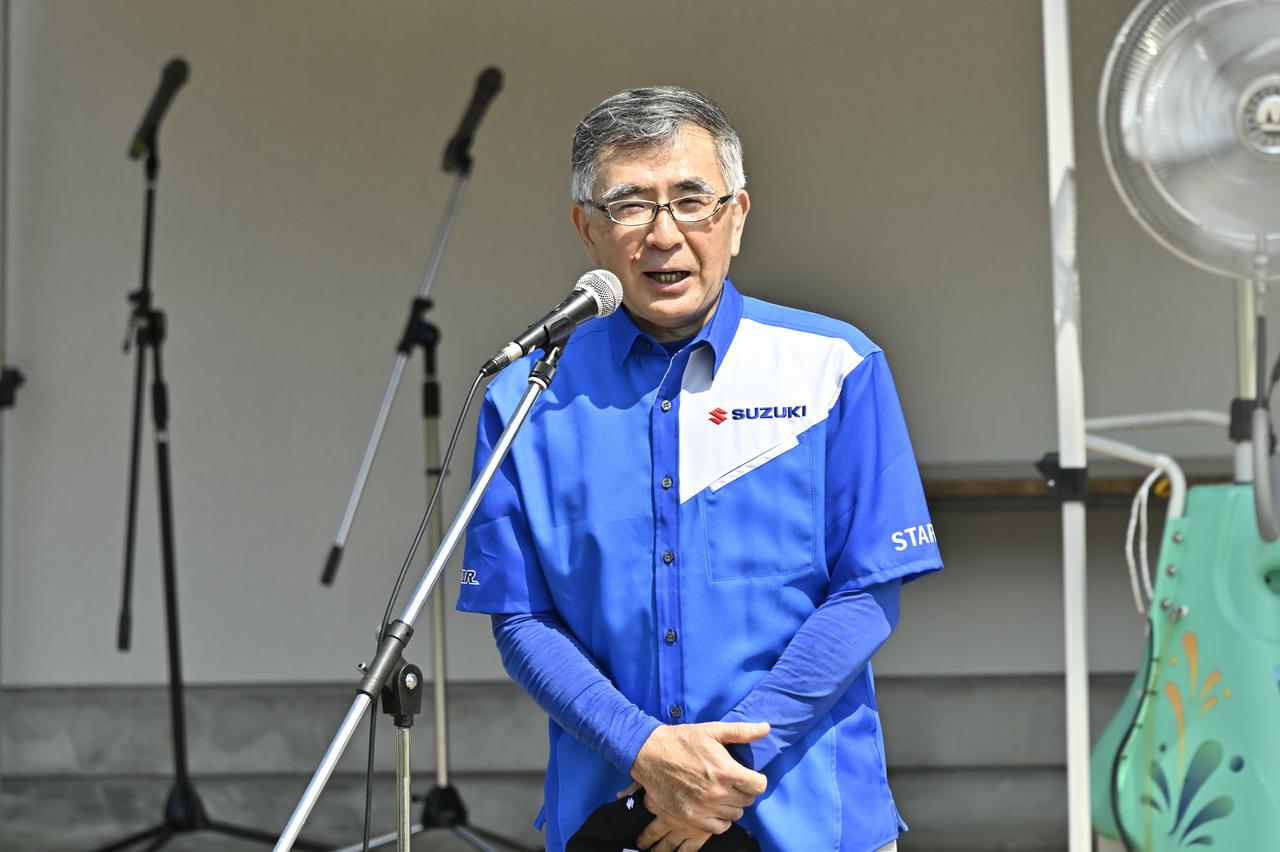 画像1: 当日は絶好のバイクイベント日和