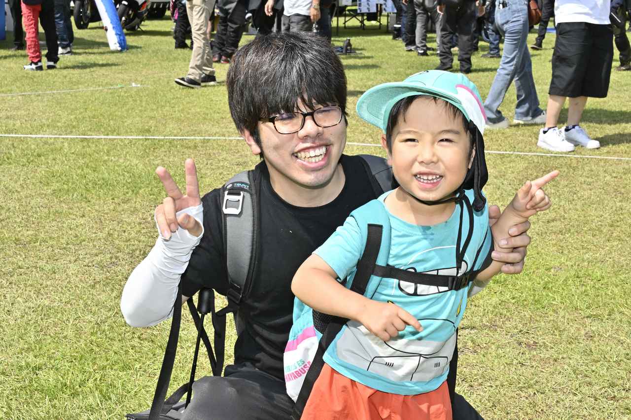 画像5: 当日は絶好のバイクイベント日和