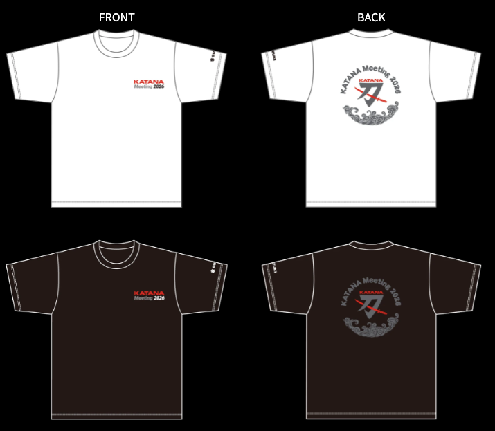 画像: KATANAミーティング2026 限定Tシャツ