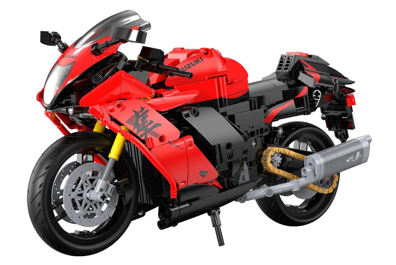 画像2: カタナに続いて『隼』も登場!? 全299ピースで組み立てる『1/6スケール Hayabusaブロック』はスズキ公式ライセンスならではのクオリティ!【寝ても覚めてもスズキのバイク!】