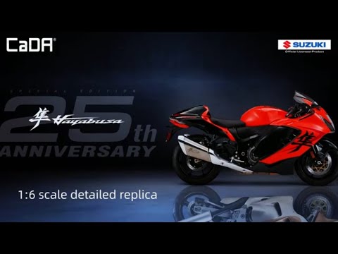画像: Suzuki Hayabusa | CaDA C64051W www.youtube.com