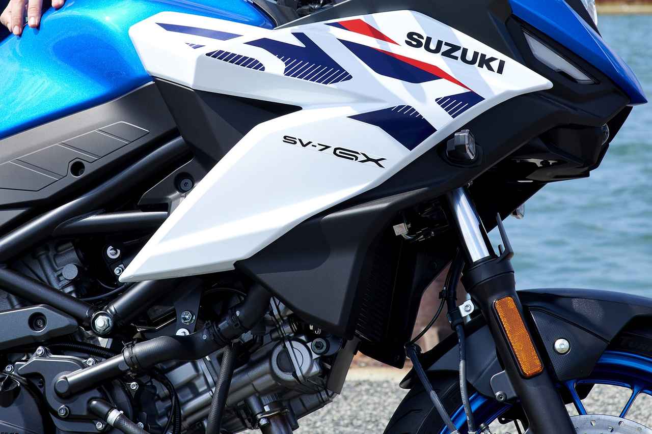 画像: 新型『SV-7GX』のエンジンはさらに磨き抜かれてる!? - スズキのバイク！