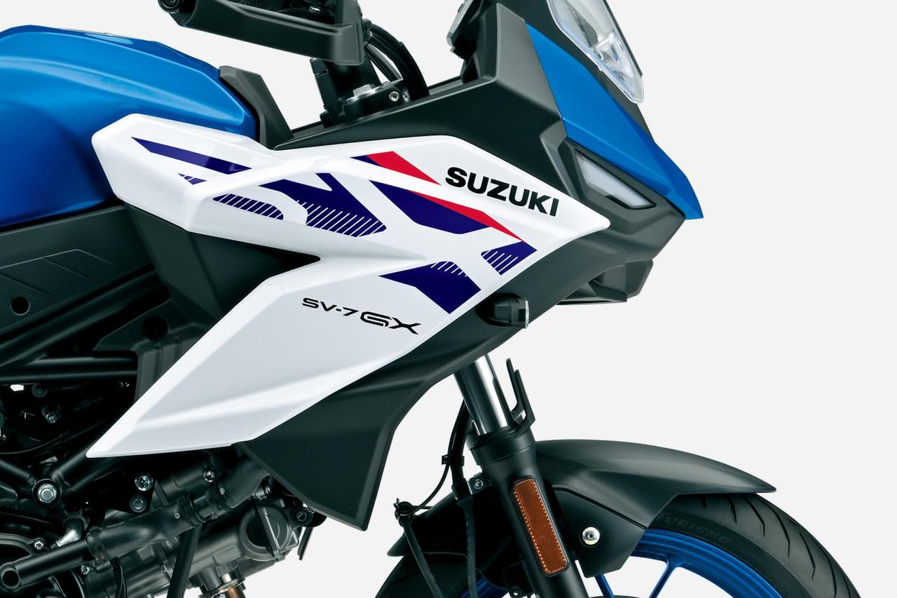 画像: 【速報】新型『SV-7GX』の日本価格や発売日が正式決定！ お値段も射程範囲内！ 足つき性も良好な『大型ツアラー』はナビも表示可能に!?【スズキのバイク！ の新車ニュース／SV7GX（2026）】 - スズキのバイク！- 新車情報や最新ニュースをお届けします
