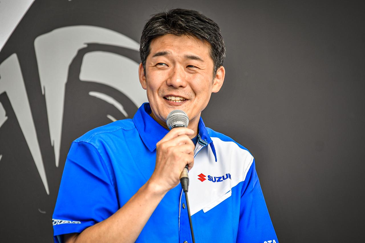 画像: GSX-R1000Rチーフエンジニア 東郷隼也さん