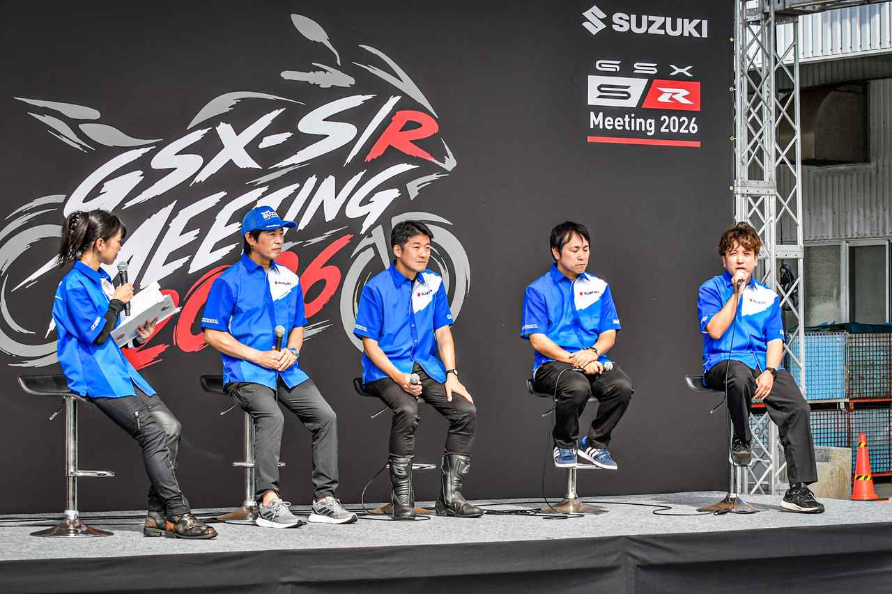 画像: 新型「GSX-R1000R」開発者トークショー