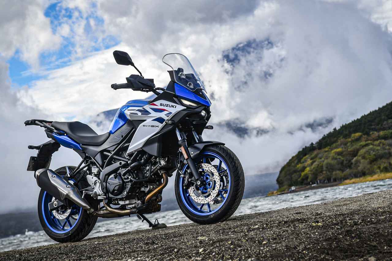 画像: 新型『SV-7GX』の謎すぎる軽快感……SV650よりデカくて重いのに「同じくらい軽やか」ってどういうこと!? - スズキのバイク!