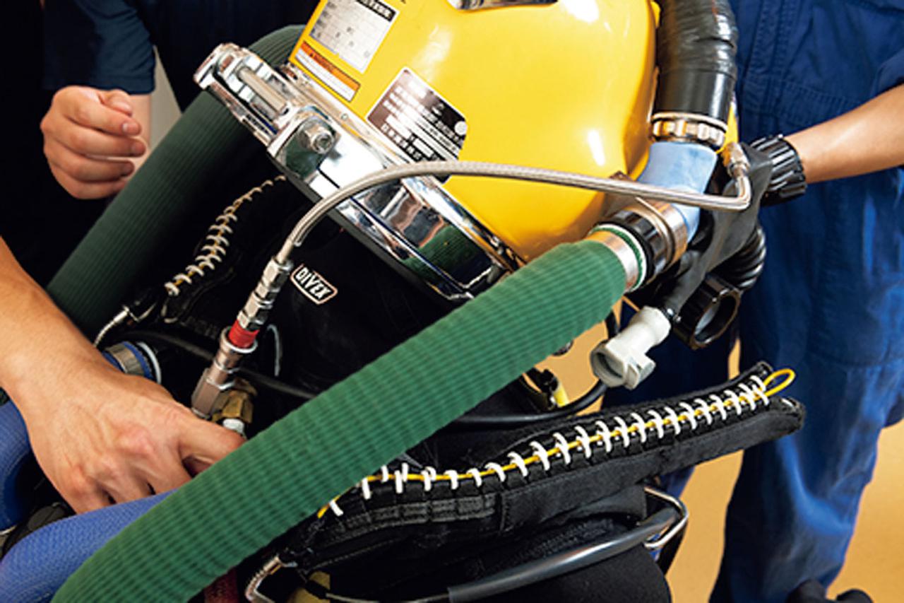 画像1: 飽和潜水装備