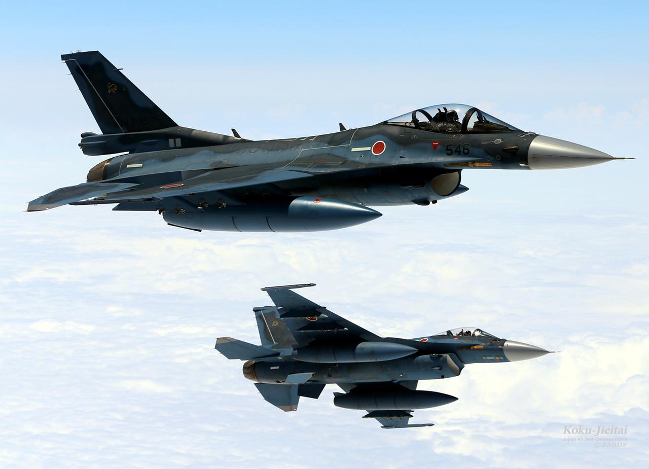 画像: 航空自衛隊公式サイトより(https://www.mod.go.jp/asdf/equipment/sentouki/F-2/)