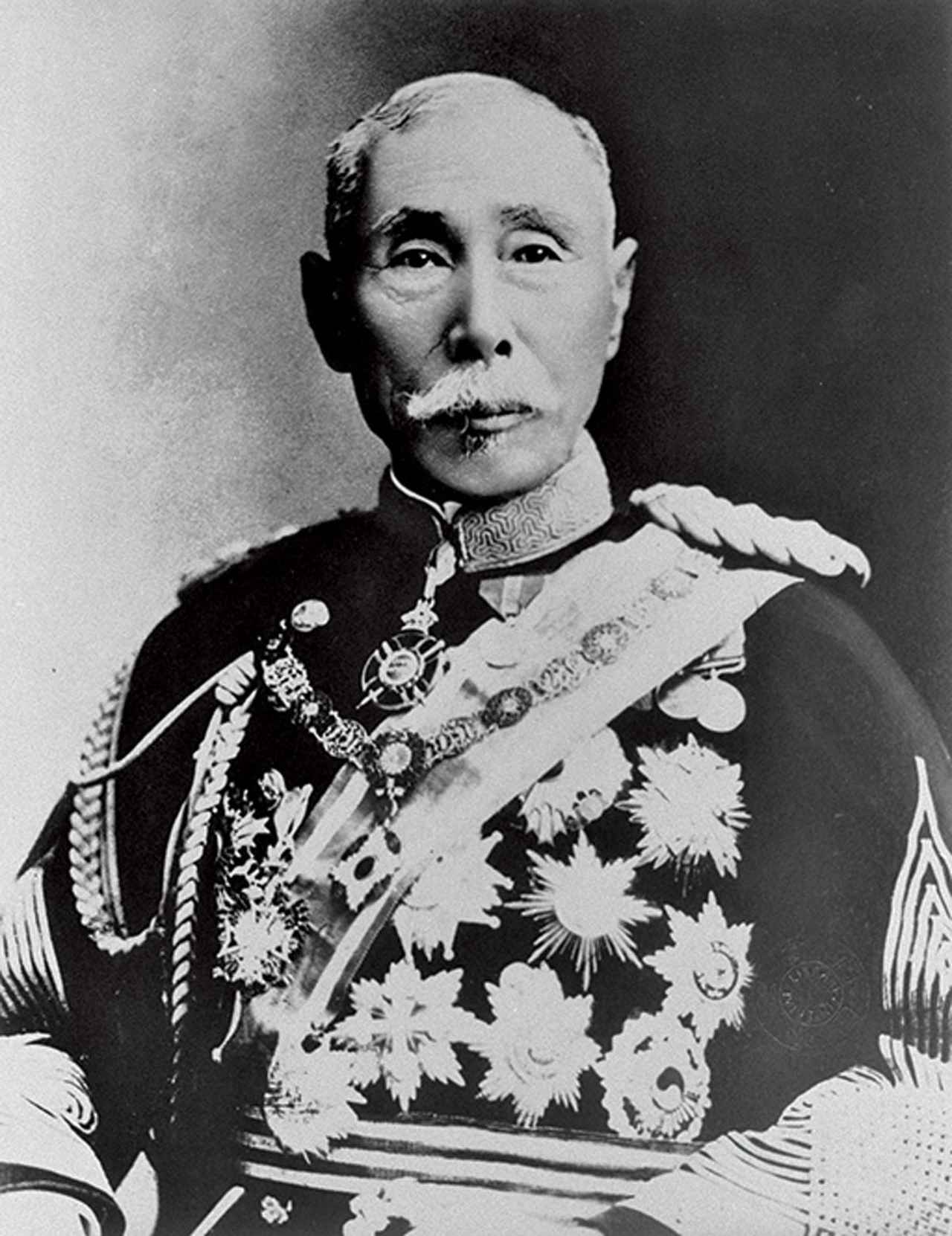 画像: 桂のドイツ派遣の際に、駐在武官の服務心得を渡したとされる山県有朋。その内容は、現在の防駐官の服務心得と大きく変わらない