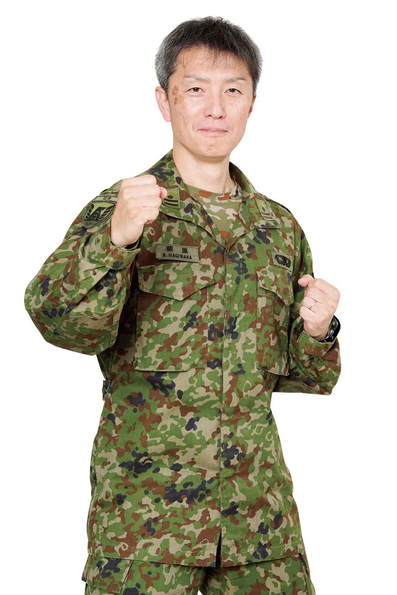 画像2: 「ほふく前進」はドローンやミサイルが飛び交う現代戦でも役に立つ?女優・志田音々さんが自衛隊員に聞いてみた!