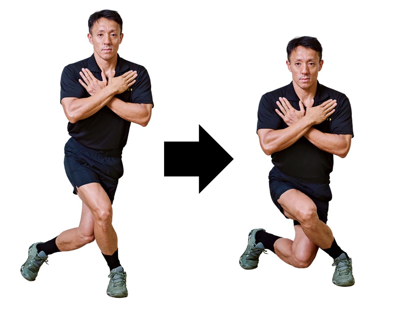 画像6: キツイ&苦しい!自衛隊式トレーニング:下半身をまんべんなく鍛える!大腿四頭筋・ハムストリングス・大臀筋・中臀筋に効く3種