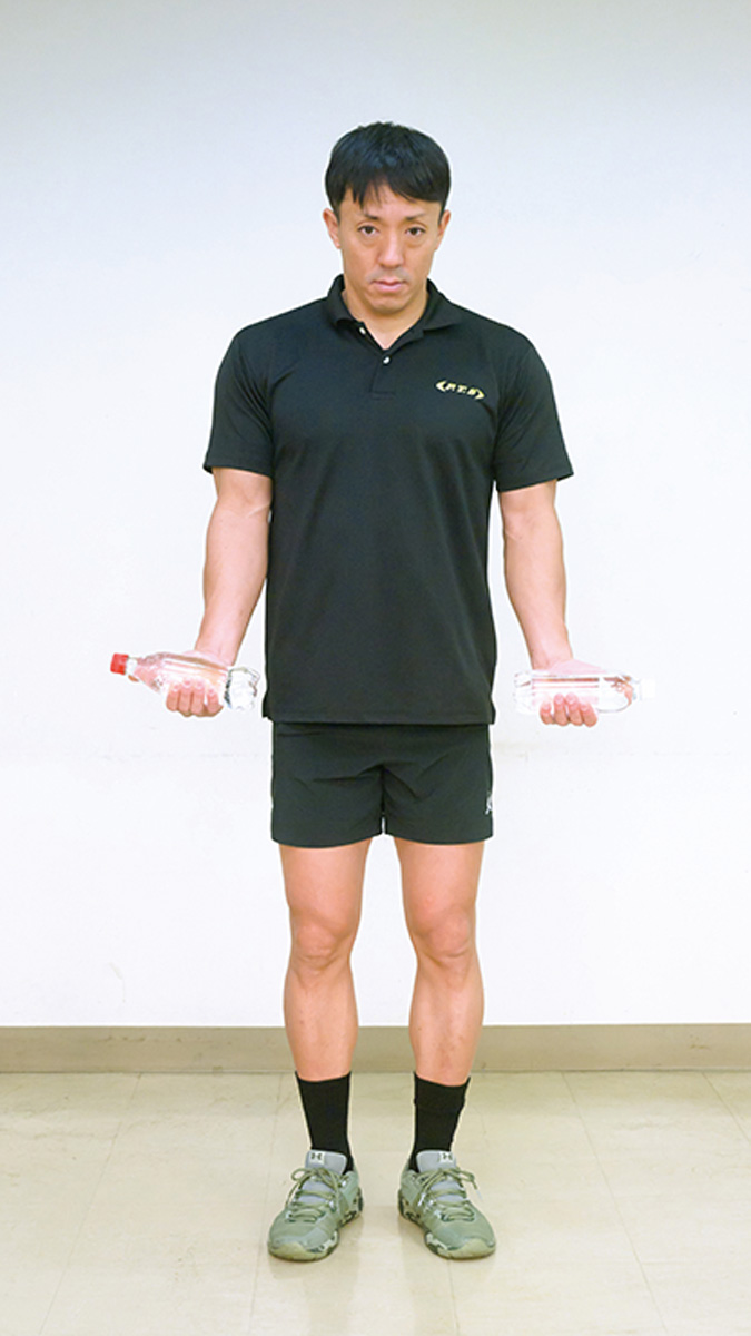 画像3: キツイ＆苦しい！自衛隊式トレーニング：ジワッ、ギュッが効いてる証拠！三角筋・上腕二頭筋・上腕三頭筋のトレーニング4種