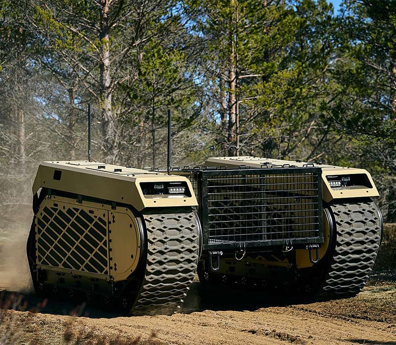 画像: エストニアのミルレム・ロボティクス社が開発した無人地上車両の『THeMIS』（出典／Milrem Robotics）