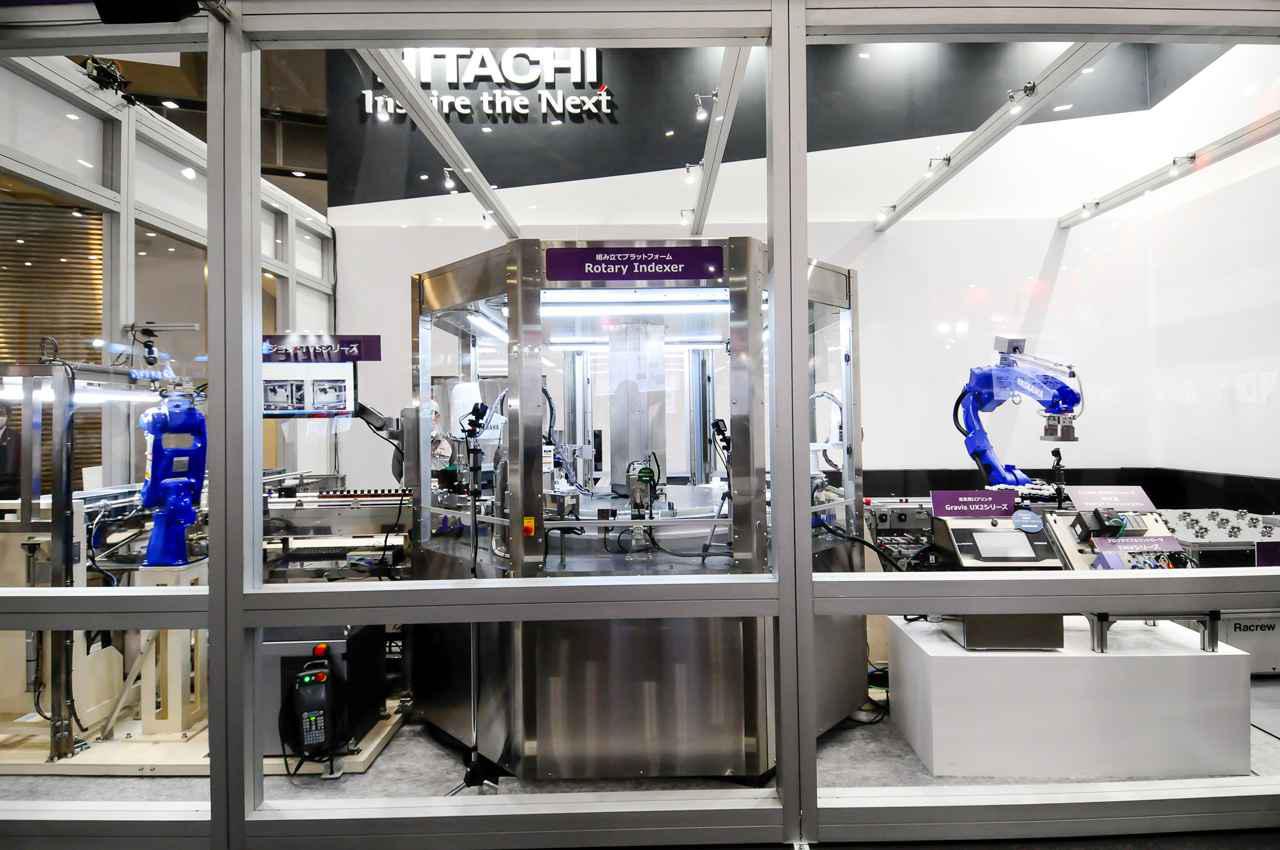 IIFES 2022」日立グループブースレポート ロボティクスラインデモ