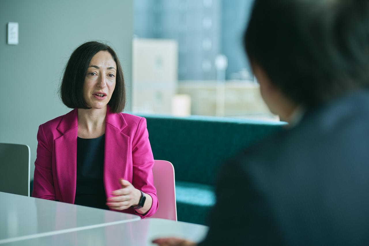 画像: Yuliia Shtukaturova氏（GlobalLogic Senior Vice President & Head of EMEA）