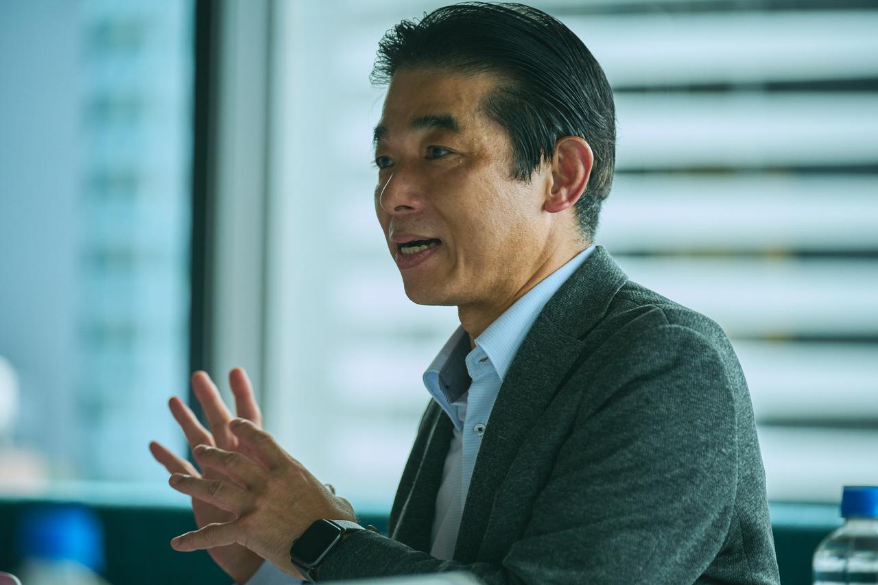 画像: 磯口透氏（日立ハイテク 理事 兼 ナノテクノロジーソリューション事業統括本部 副統括本部長 兼 事業戦略本部 本部長）