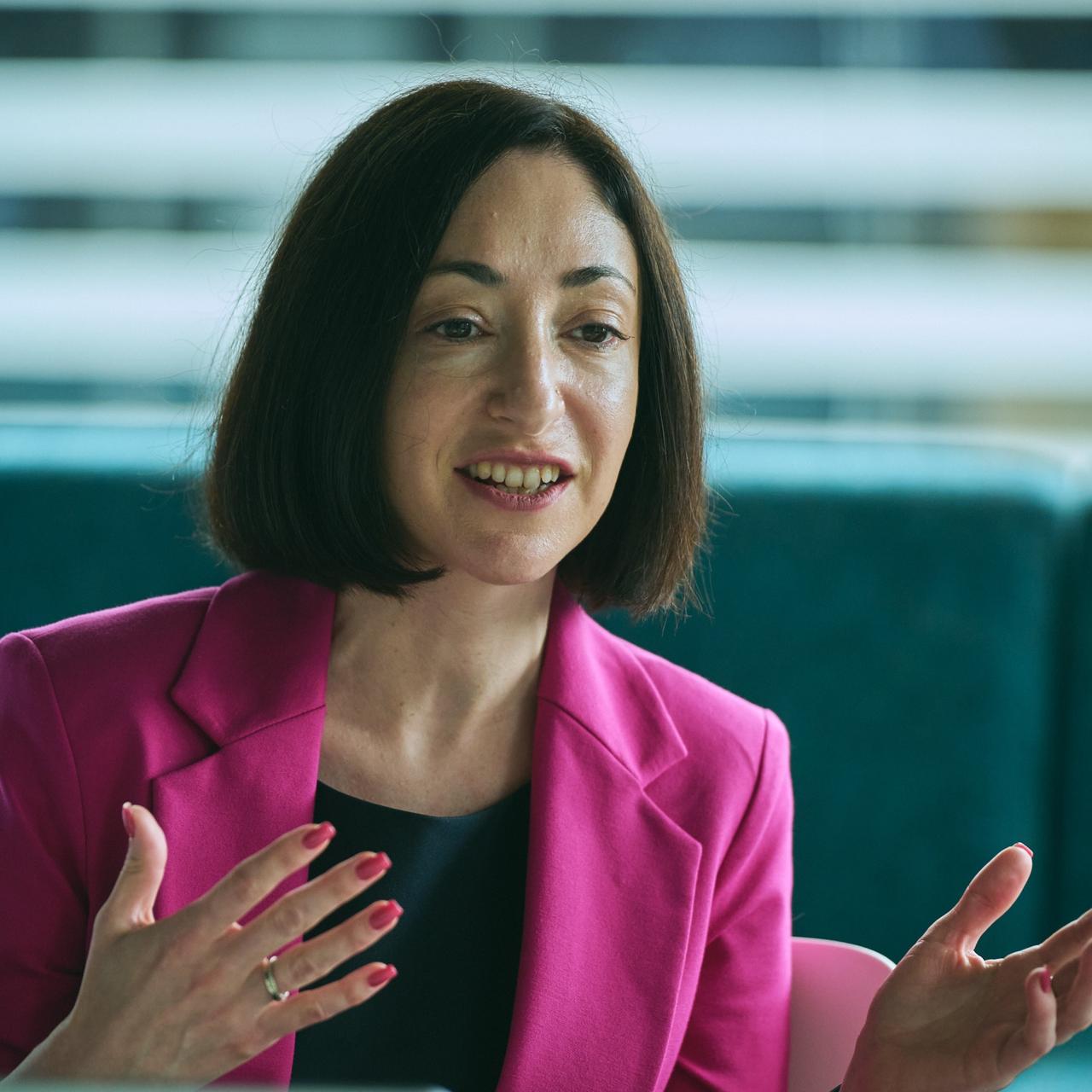 画像: Yuliia Shtukaturova氏（GlobalLogic SeniorVice President & Head of EMEA）