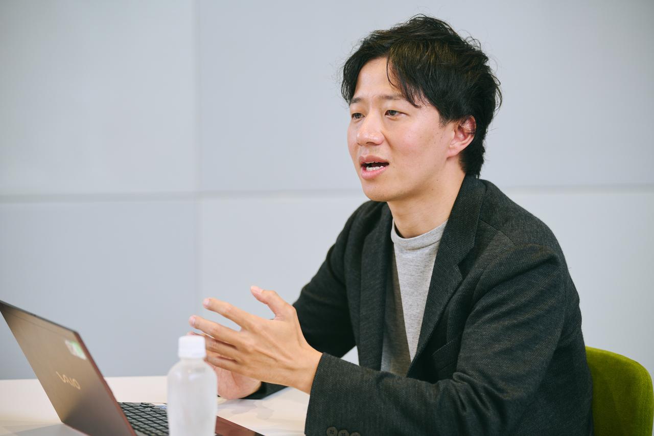 画像: 田中宏基氏（日立製作所 AI＆ソフトウェアサービスビジネスユニット デジタル事業開発統括本部 技師）