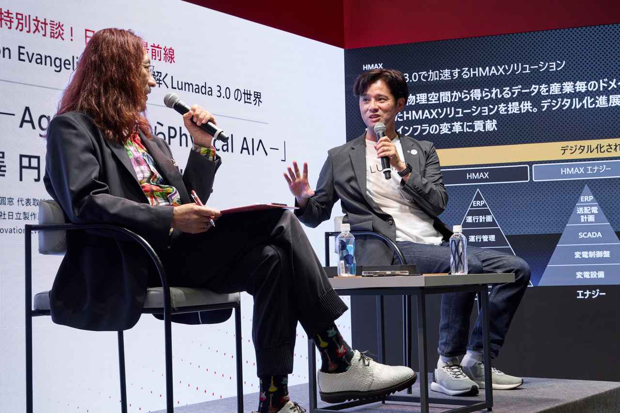 画像1: CEATEC 2025日立ブースレポート 「考えるAI」から「実行するAI」へ フィジカルAIが変える“OTの現場”とは