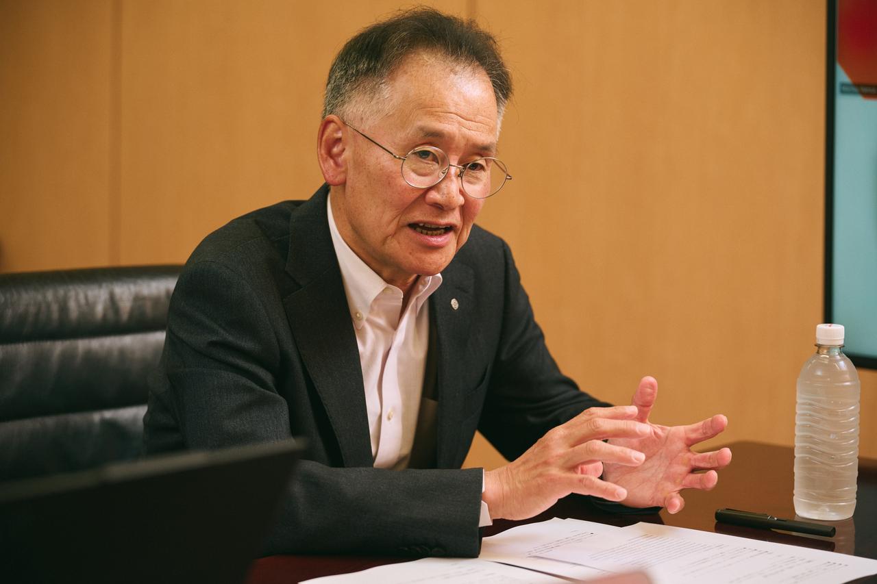 画像: 中野俊夫氏（日立情報通信エンジニアリング 代表取締役 取締役社長）