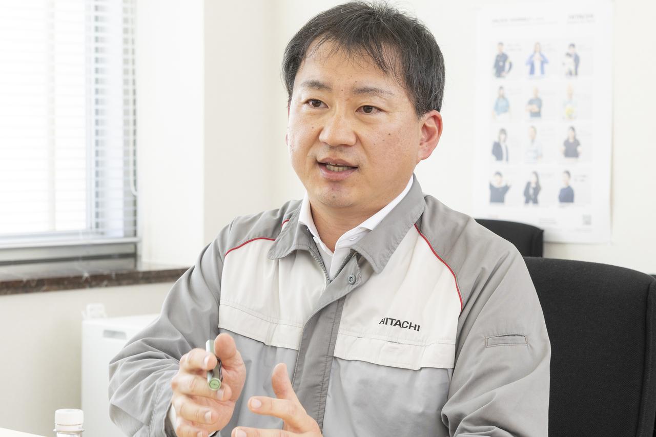 画像: 遠藤幹夫氏(日立インダストリアルプロダクツ 電機システム事業部 ドライブシステム本部 副本部長 ドライブ設計部 部長)