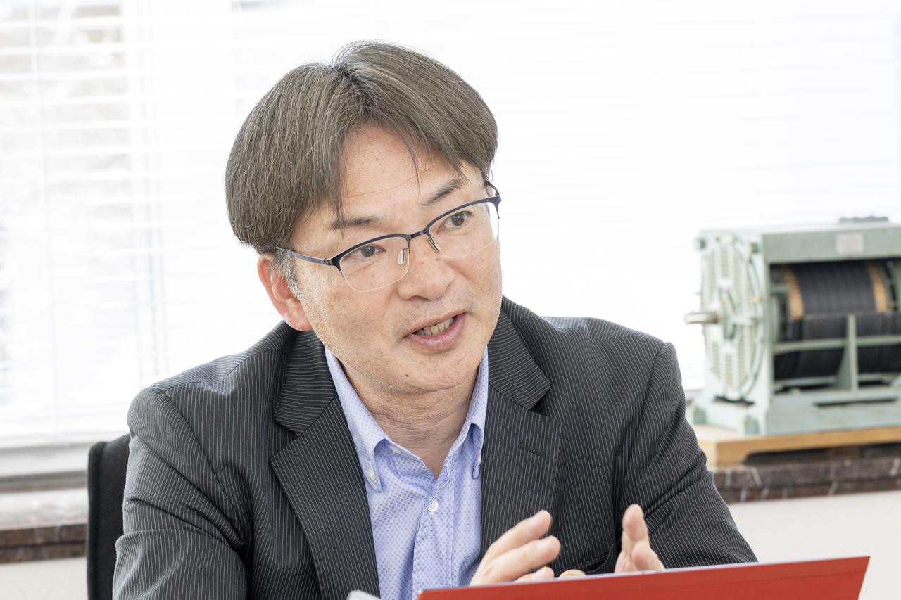 画像: 吉成良孝氏(日立インダストリアルプロダクツ 常務取締役 電機システム事業部 事業部長