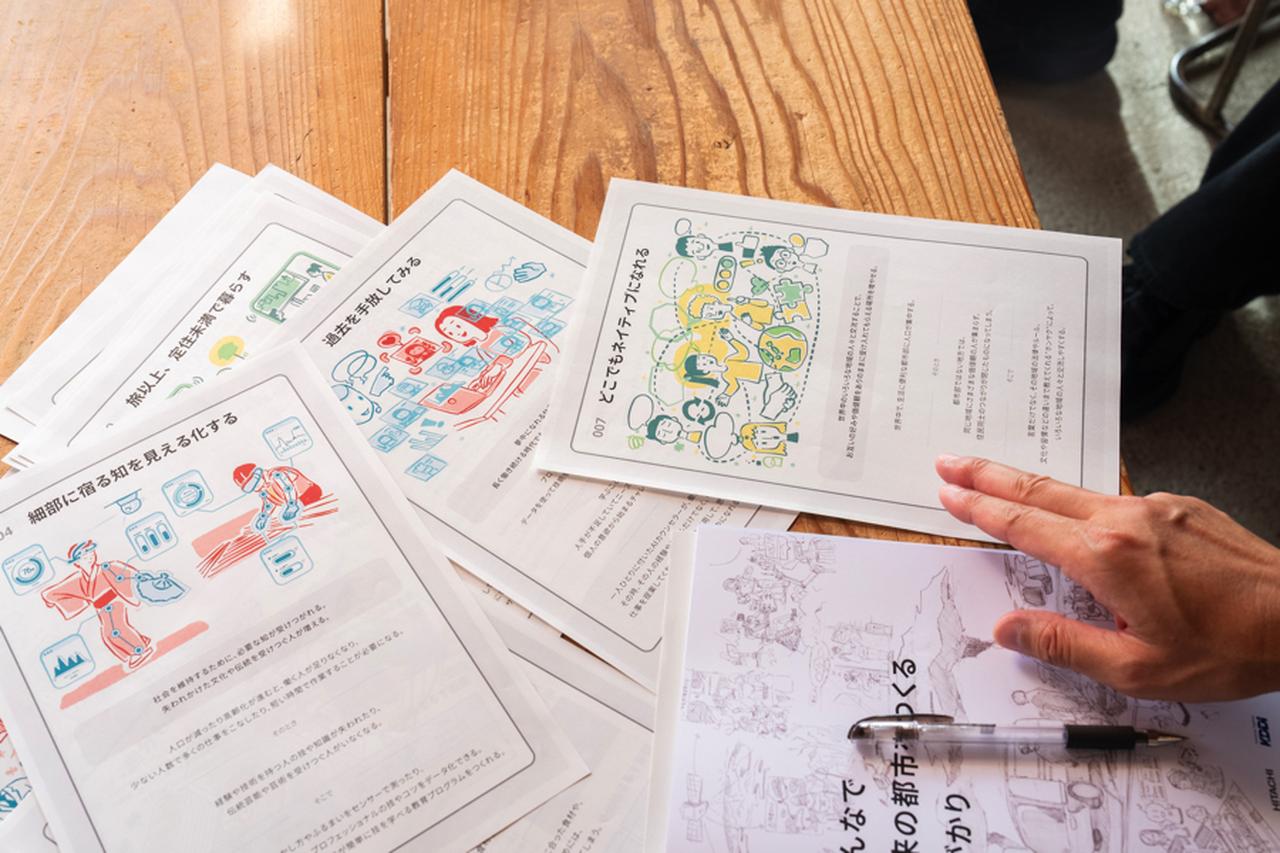 画像: KDDIと共同で開発した「みんなで未来都市をつくる手がかり」