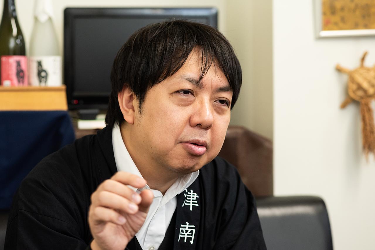 画像: Iを活用した酒造りに挑む津南醸造代表取締役の鈴木健吾さん